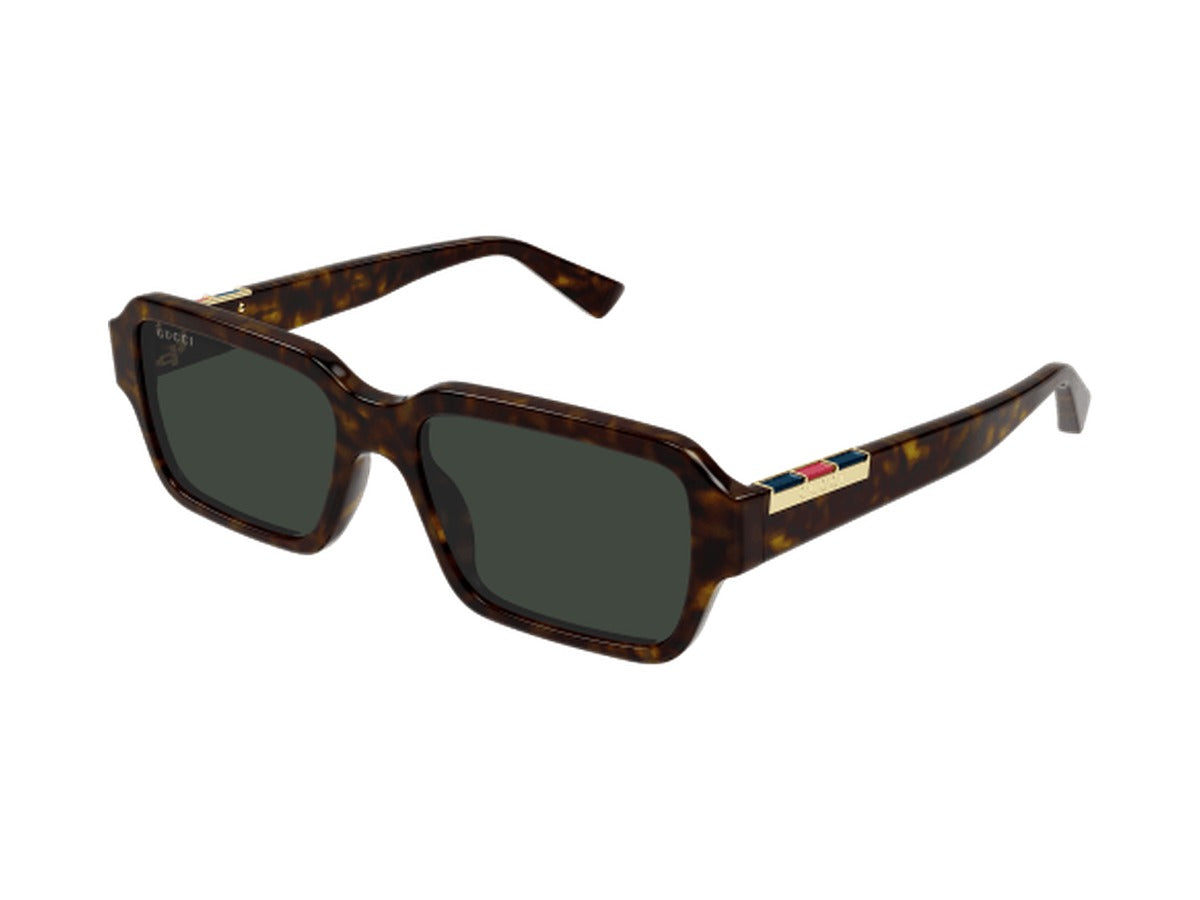 Gucci GG1887S-002 sunglasses - Havana / Green