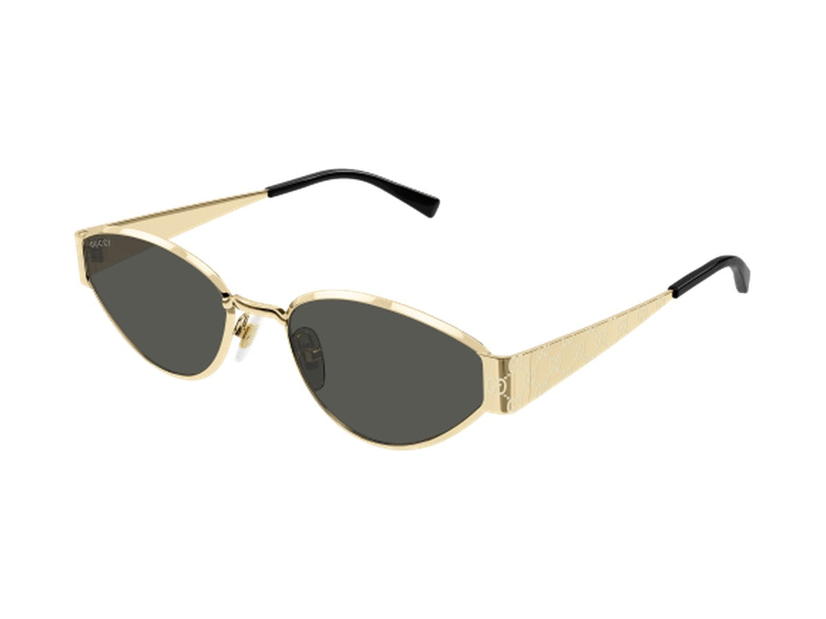 Gucci GG1853S-001 sunglasses - Gold / Grey