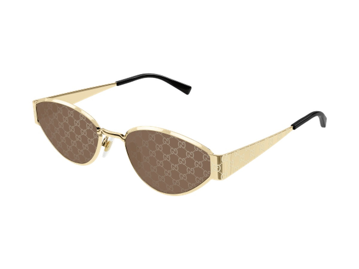 Gucci GG1853S-003 sunglasses - Gold / Brown