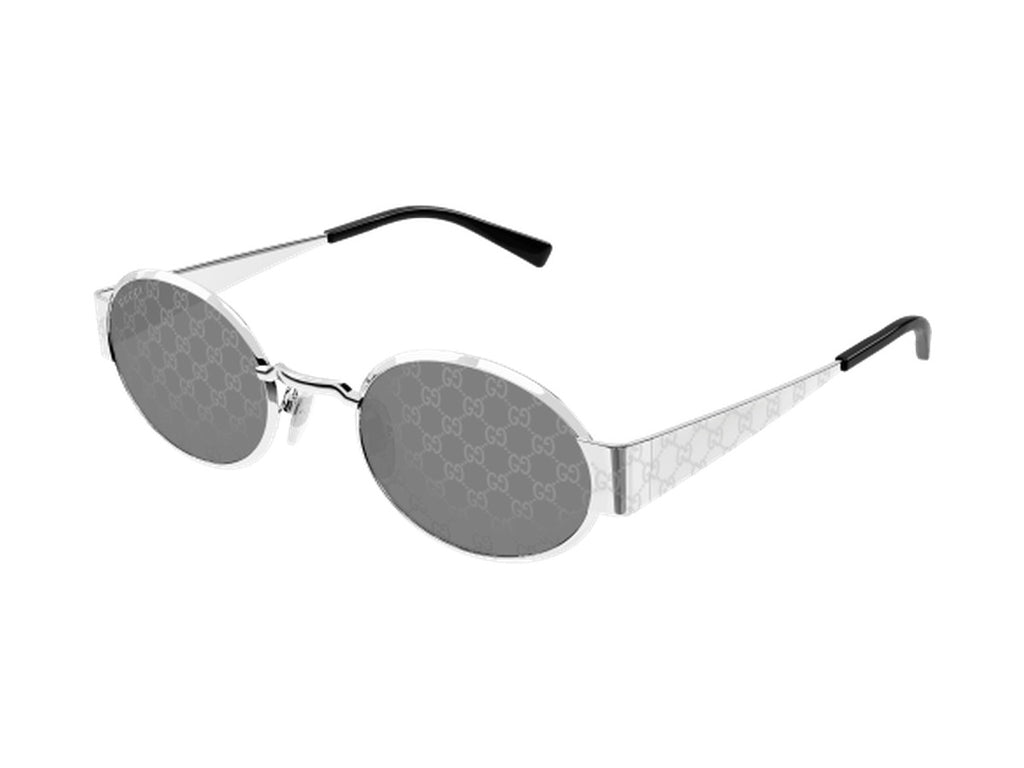 Gucci GG1854S-002 sunglasses - Silver / Smoke