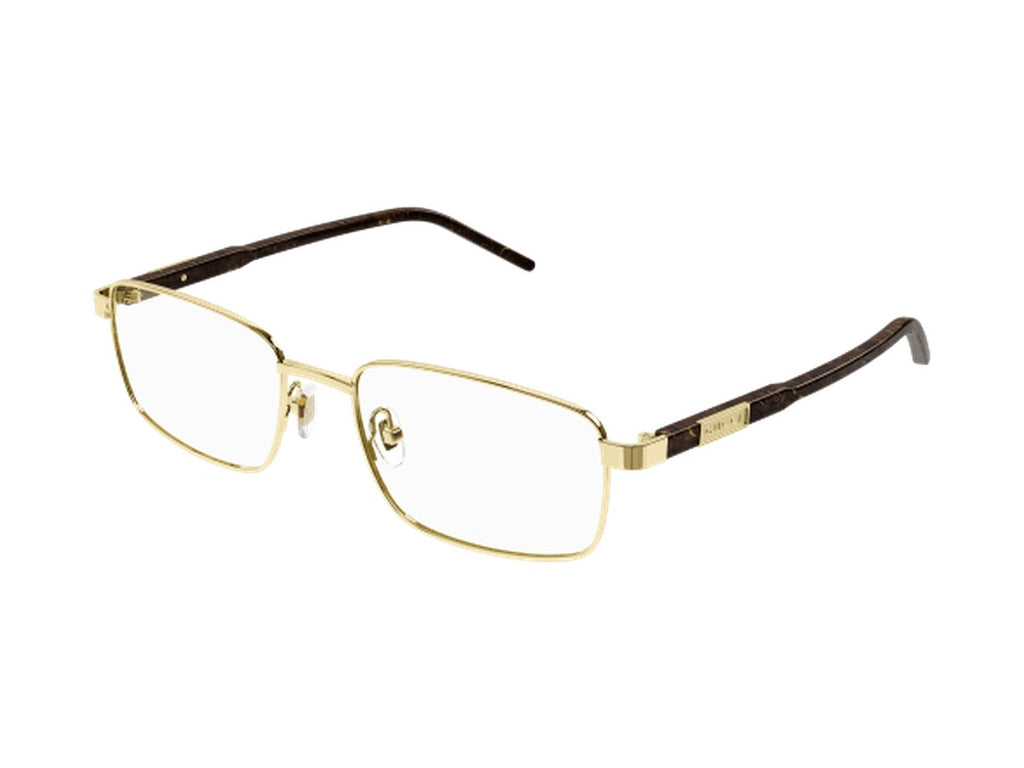 Gucci GG1801O-007 glasses - Gold & Brown