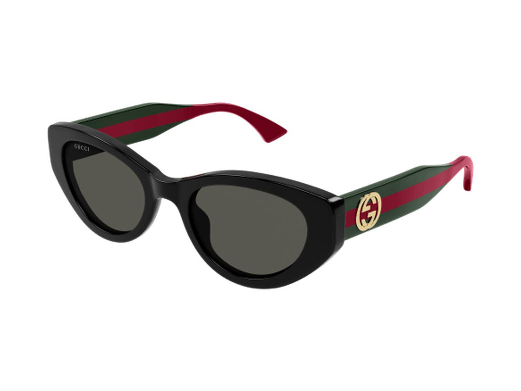 Gucci GG1862S-001 sunglasses - Black & Green / Grey
