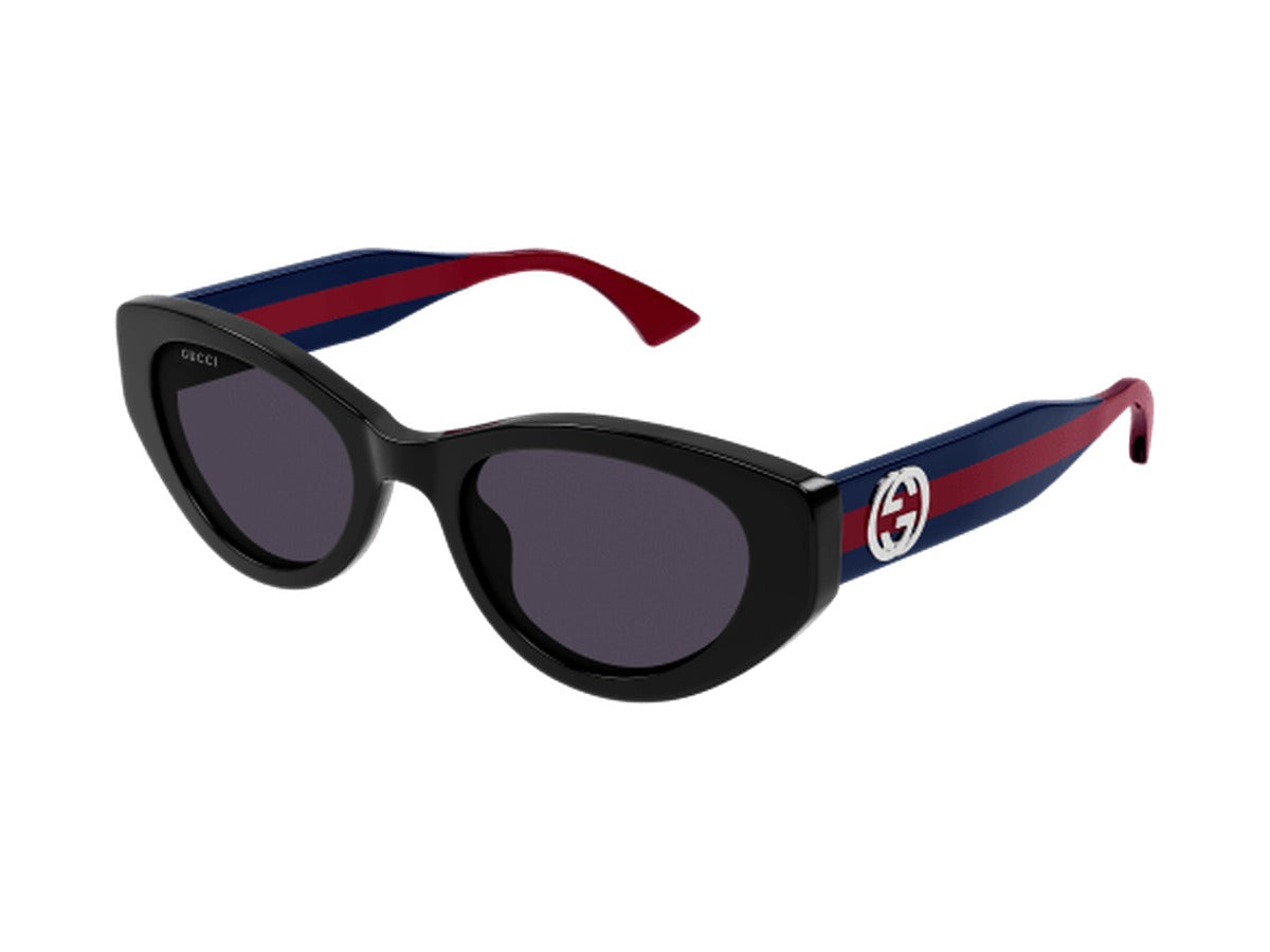 Gucci GG1862S-004 sunglasses - Black & Blue / Violet