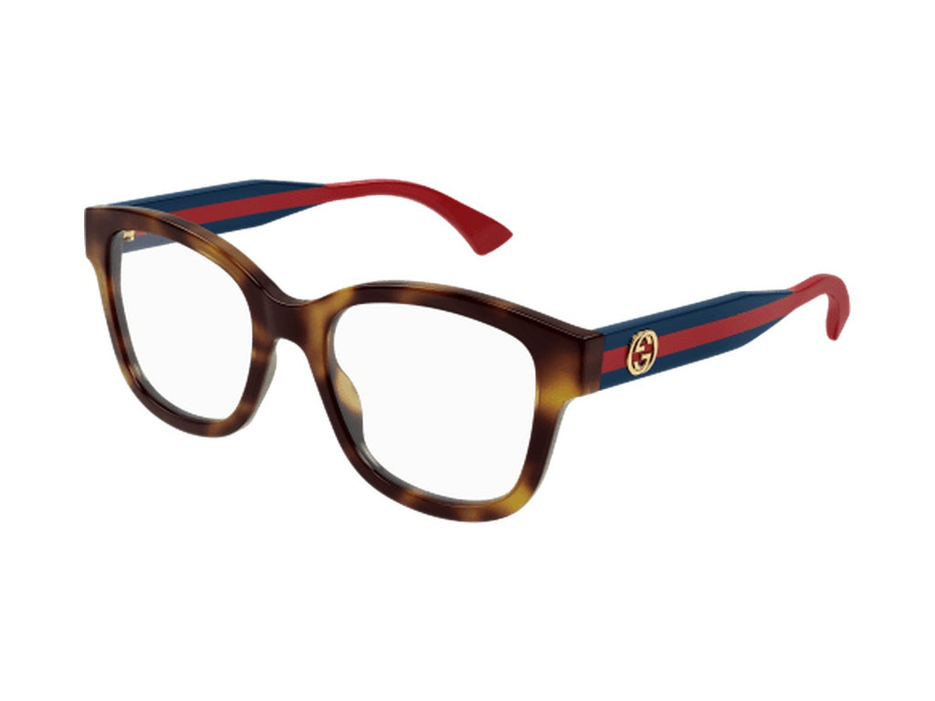 Gucci GG1863O-002 glasses - Havana & Blue