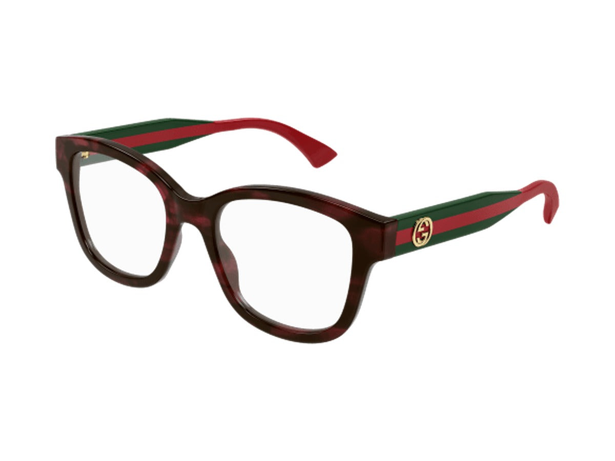 Gucci GG1863O-003 glasses - Havana & Green