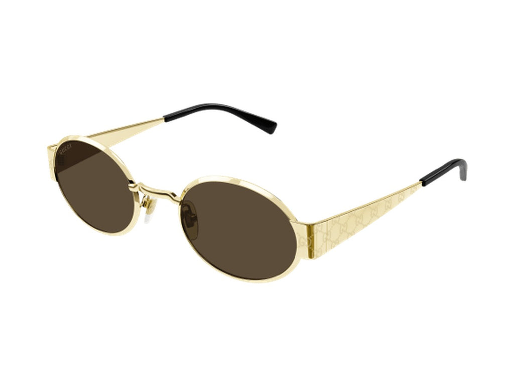 Gucci GG1854S-005 sunglasses - Gold / Brown