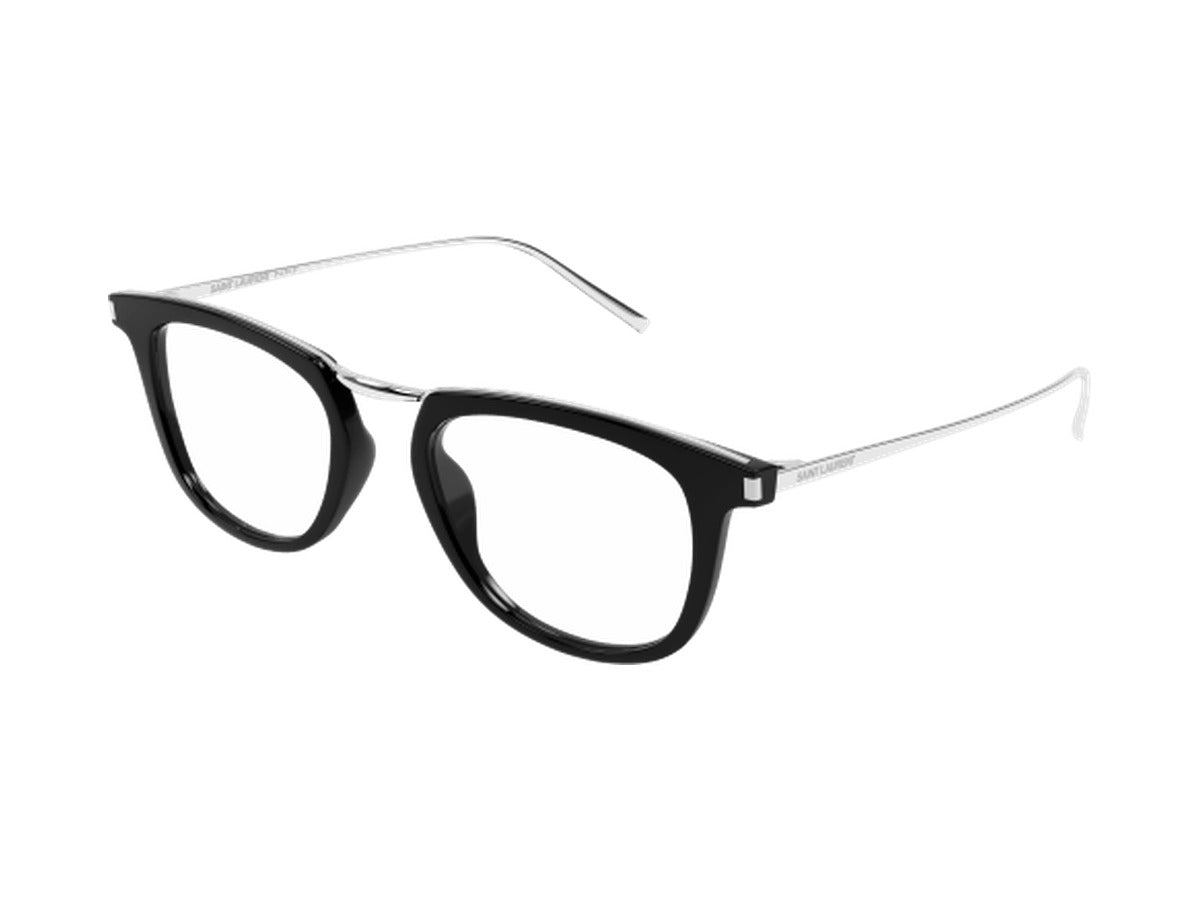 Saint Laurent SL 753 OPT-001 glasses - Black & Silver