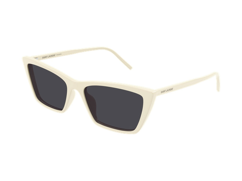 Saint Laurent SL 737 MICA THIN-005 sunglasses - Ivory / Black