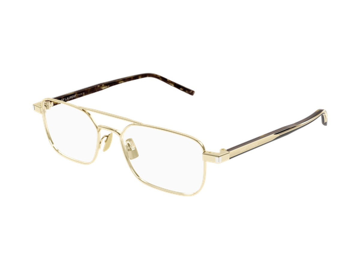 Saint Laurent SL 780-002 glasses - Gold & Crystal