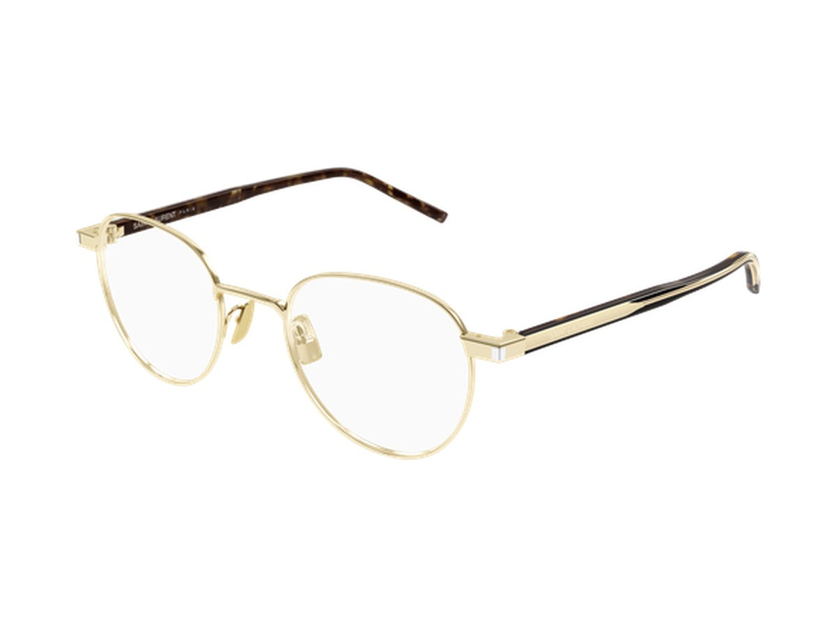 Saint Laurent SL 781-002 glasses - Gold & Crystal