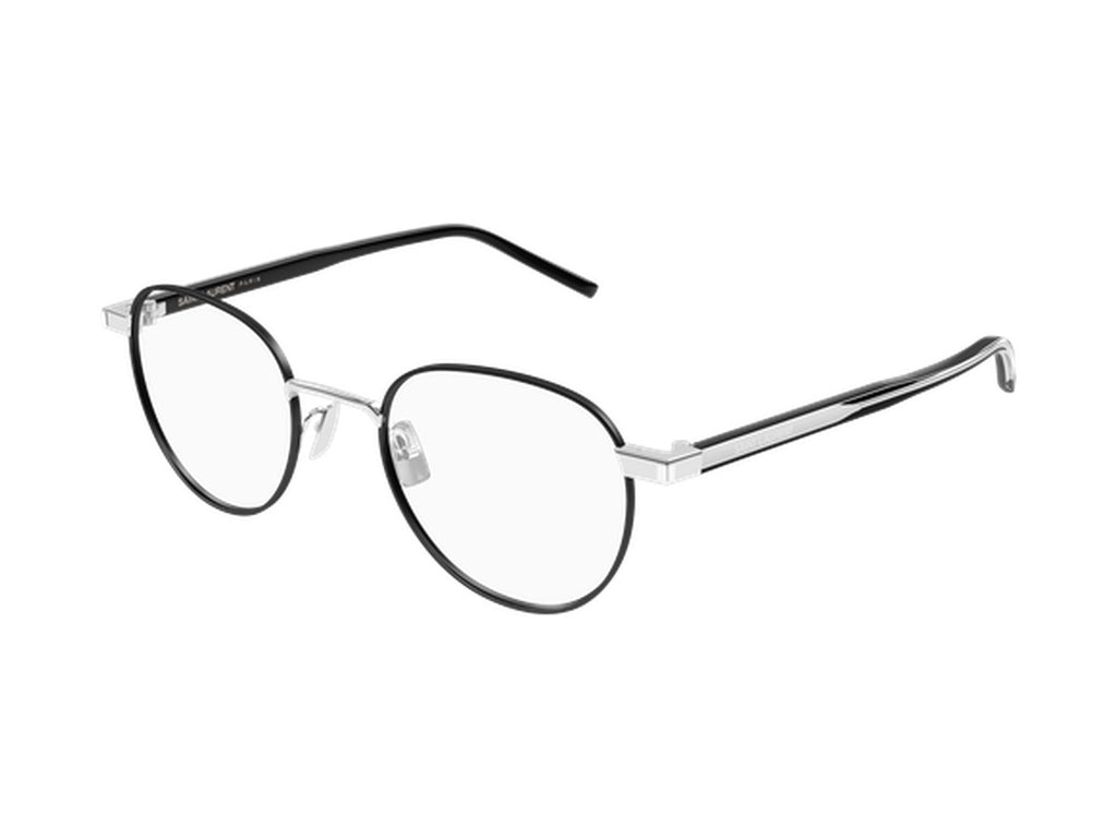 Saint Laurent SL 781-003 glasses - Silver & Crystal 2