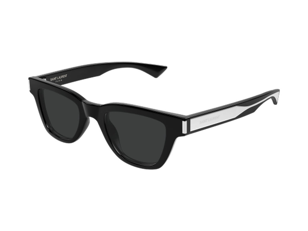 Saint Laurent SL 789 JACQUES-001 sunglasses - Black & Crystal / Black