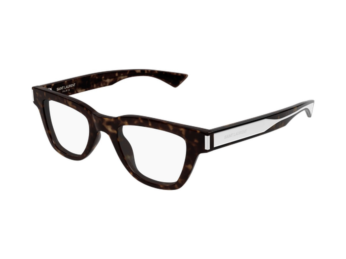 Saint Laurent SL 789 JACQUES OPT-002 glasses - Havana & Crystal