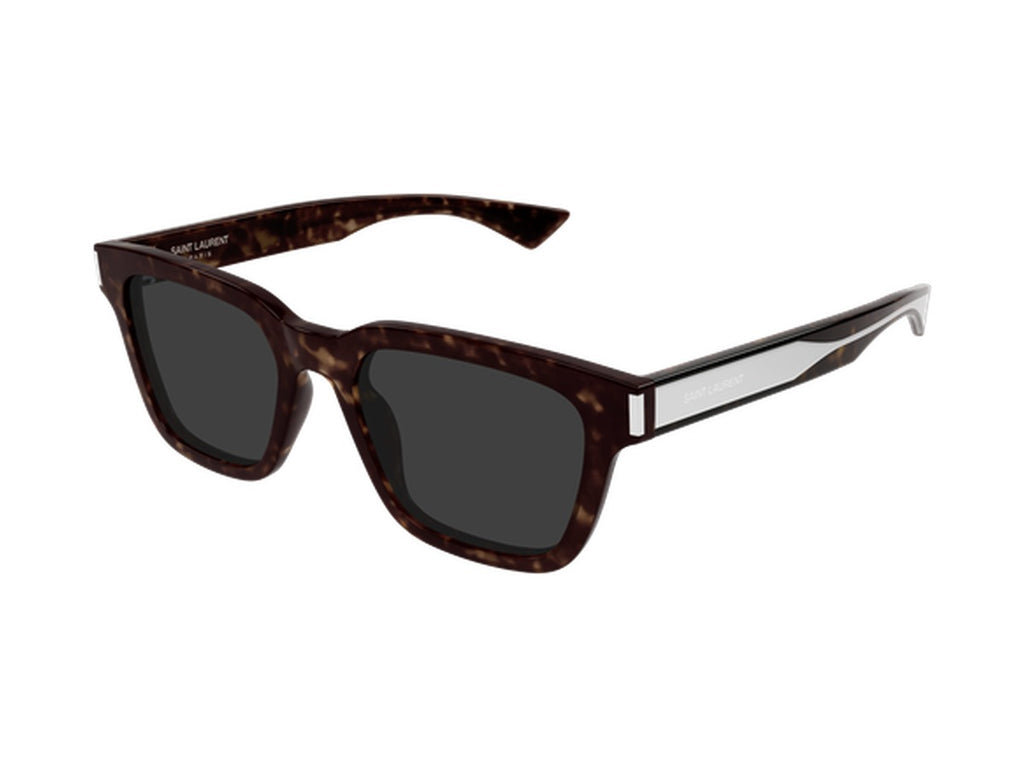 Saint Laurent SL 790/F-002 sunglasses - Havana & Crystal / Grey