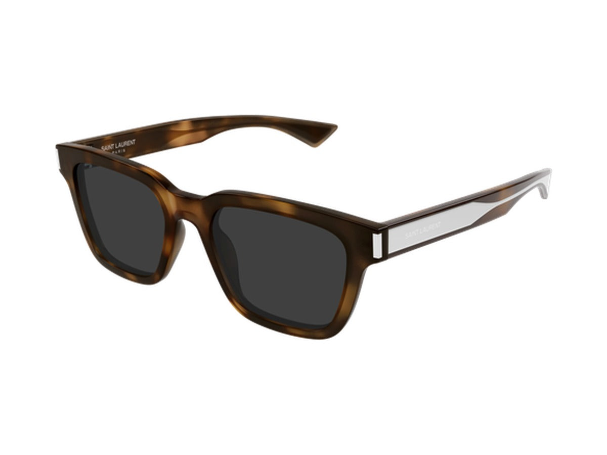Saint Laurent SL 790-003 sunglasses - Havana & Crystal / Grey 2