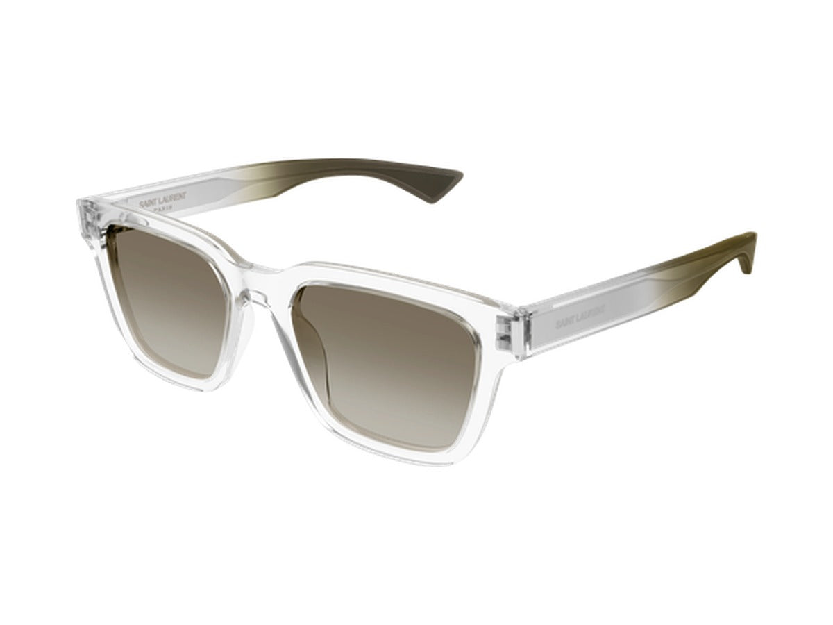 Saint Laurent SL 790-005 sunglasses - Crystal / Green