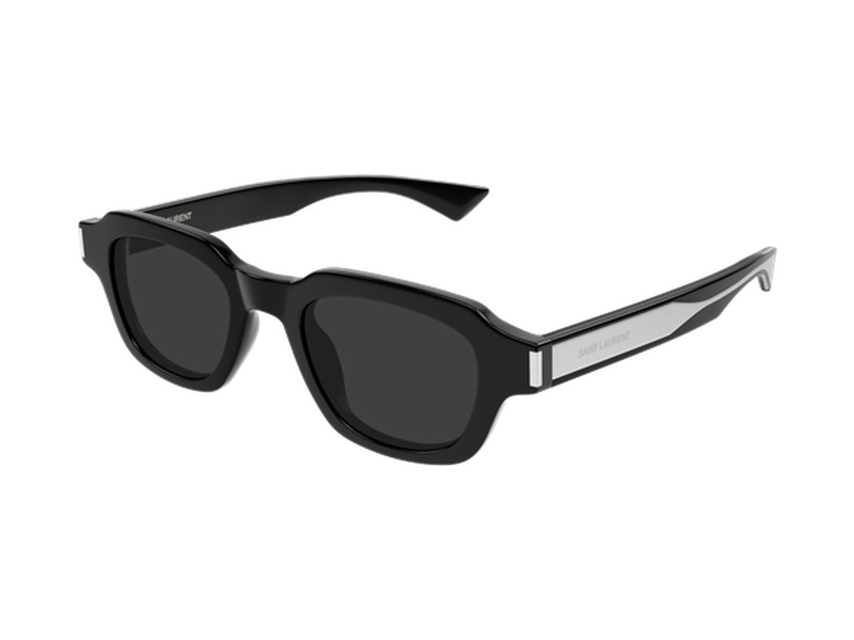 Saint Laurent SL 791-001 sunglasses - Black & Crystal / Black