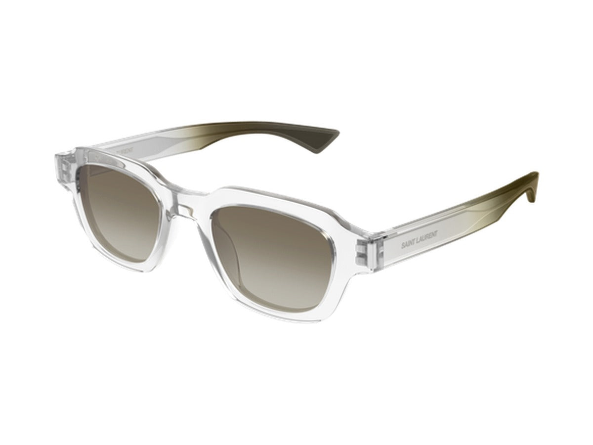 Saint Laurent SL 791-004 sunglasses - Crystal / Green