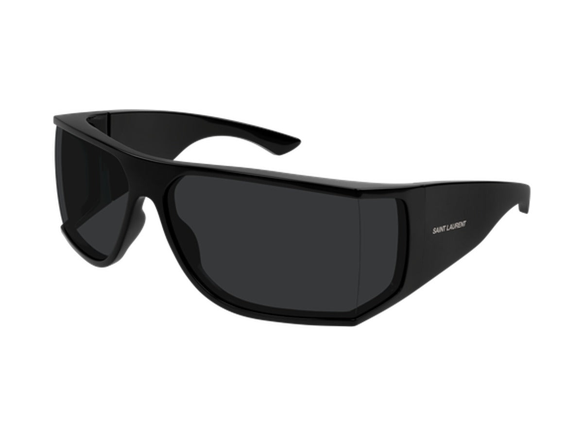 Saint Laurent SL 806-001 sunglasses - Black / Black