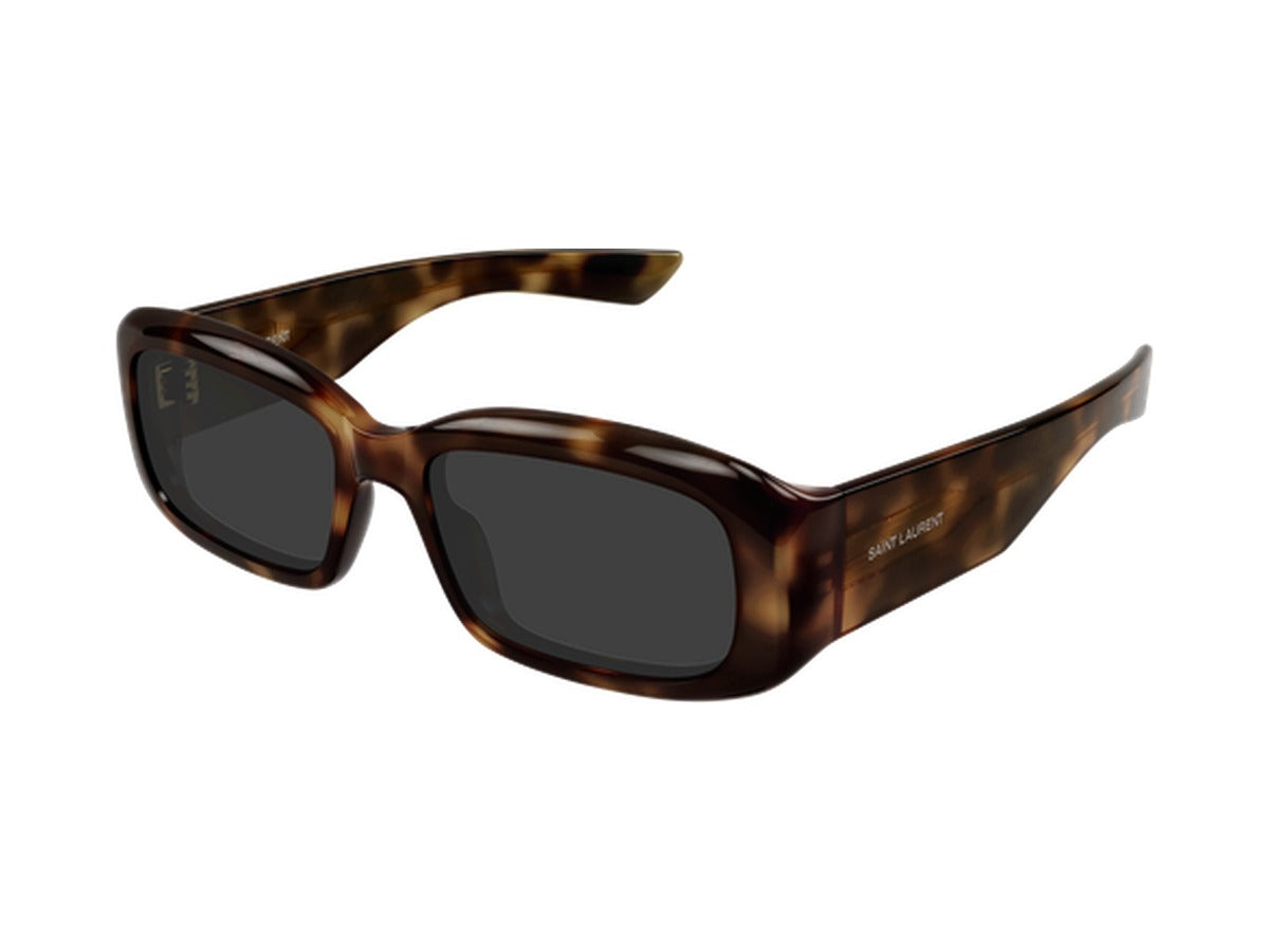 Saint Laurent SL 809-003 sunglasses - Havana / Grey