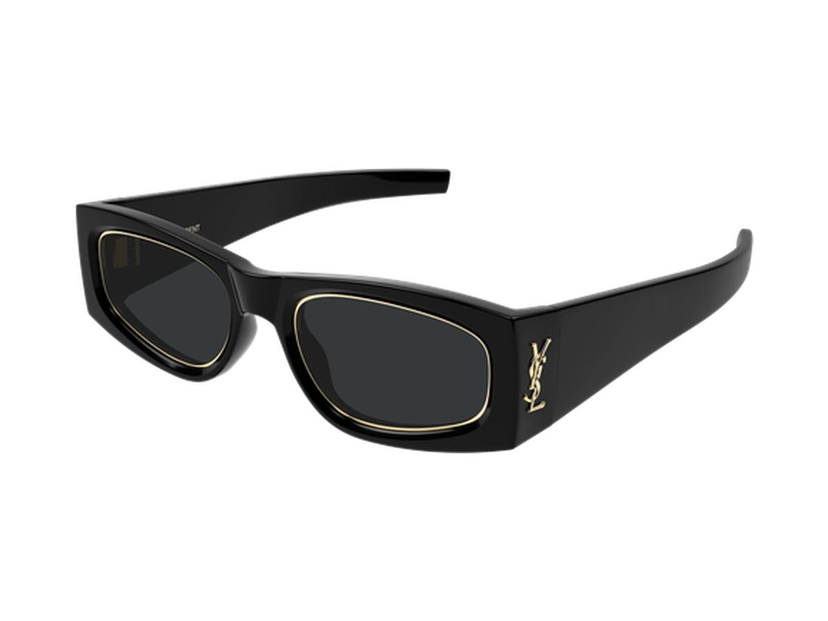 Saint Laurent SL M140 RIM-001 sunglasses - Black / Black