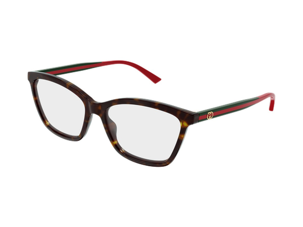 Gucci GG1989O-002 glasses - Havana & Green
