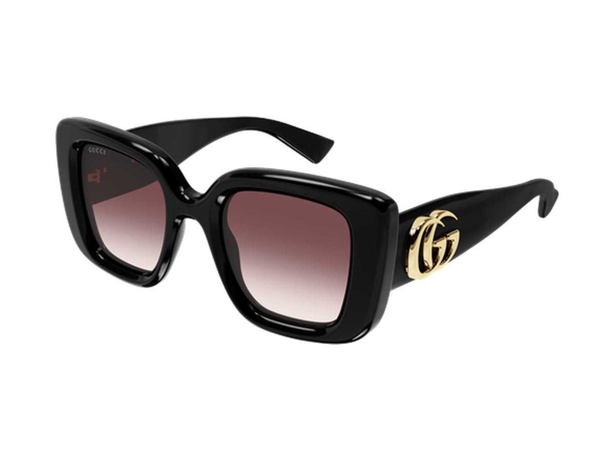 Gucci GG1975S-001 sunglasses - Black / Red