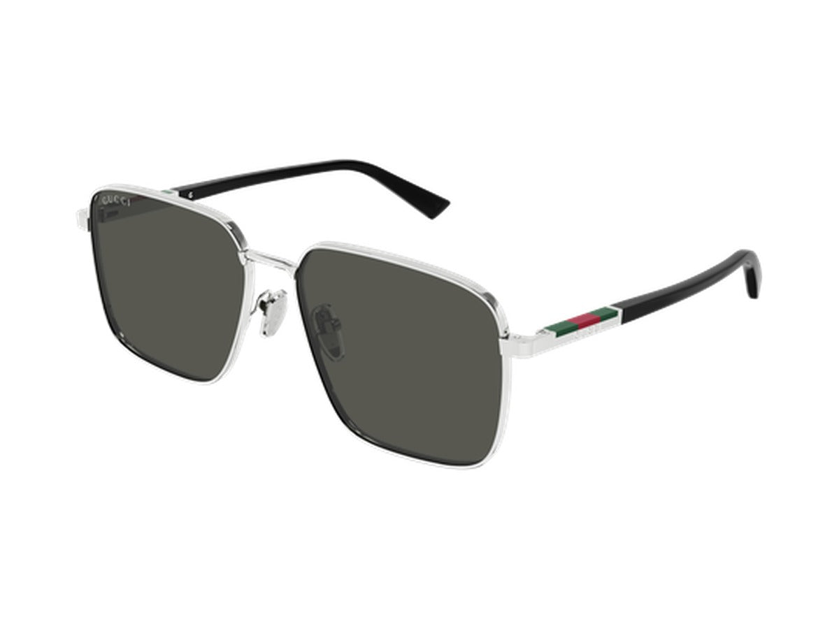 Gucci GG1965SK-001 sunglasses - Silver & Black / Grey