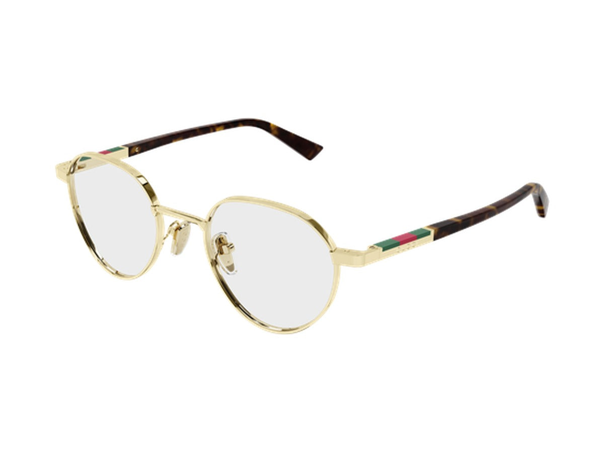 Gucci GG1963O-002 glasses - Gold & Havana