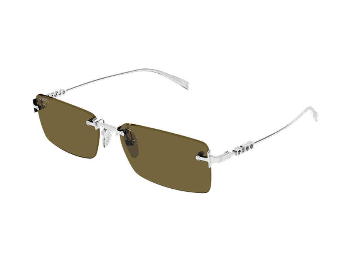 Gucci GG1941S-002 sunglasses - Silver / Brown