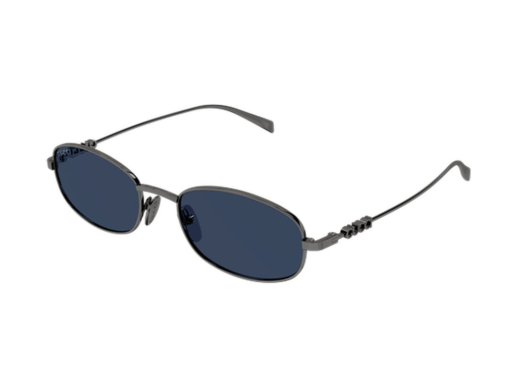 Gucci GG1940S-001 sunglasses - Gunmetal / Blue