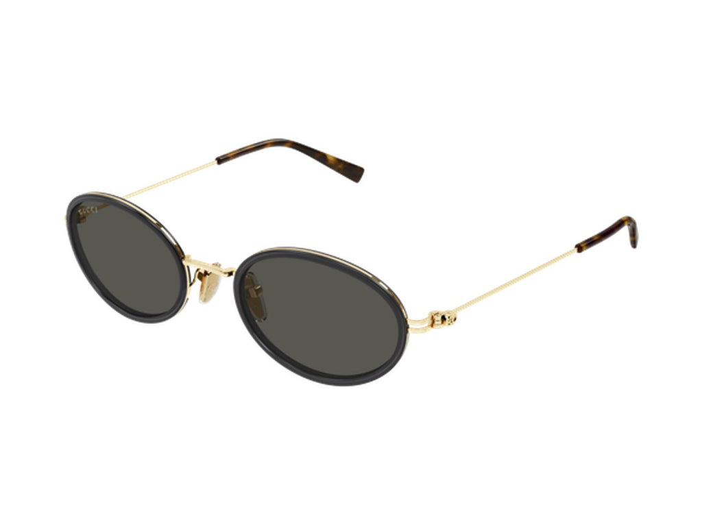 Gucci GG1980S-001 sunglasses - Grey & Gold / Grey
