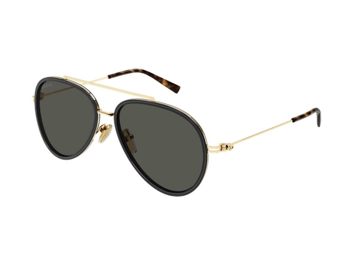 Gucci GG1981S-001 sunglasses - Grey & Gold / Grey