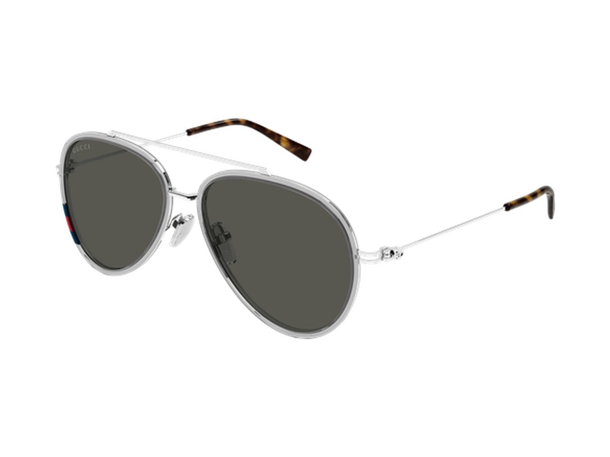 Gucci GG1981S-005 sunglasses - Grey & Silver / Grey