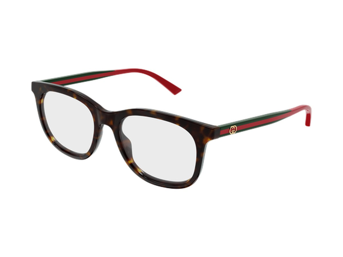 Gucci GG1990O-006 glasses - Havana & Green