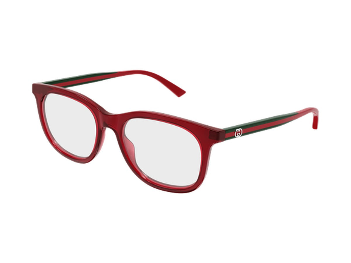 Gucci GG1990O-008 glasses - Burgundy & Green