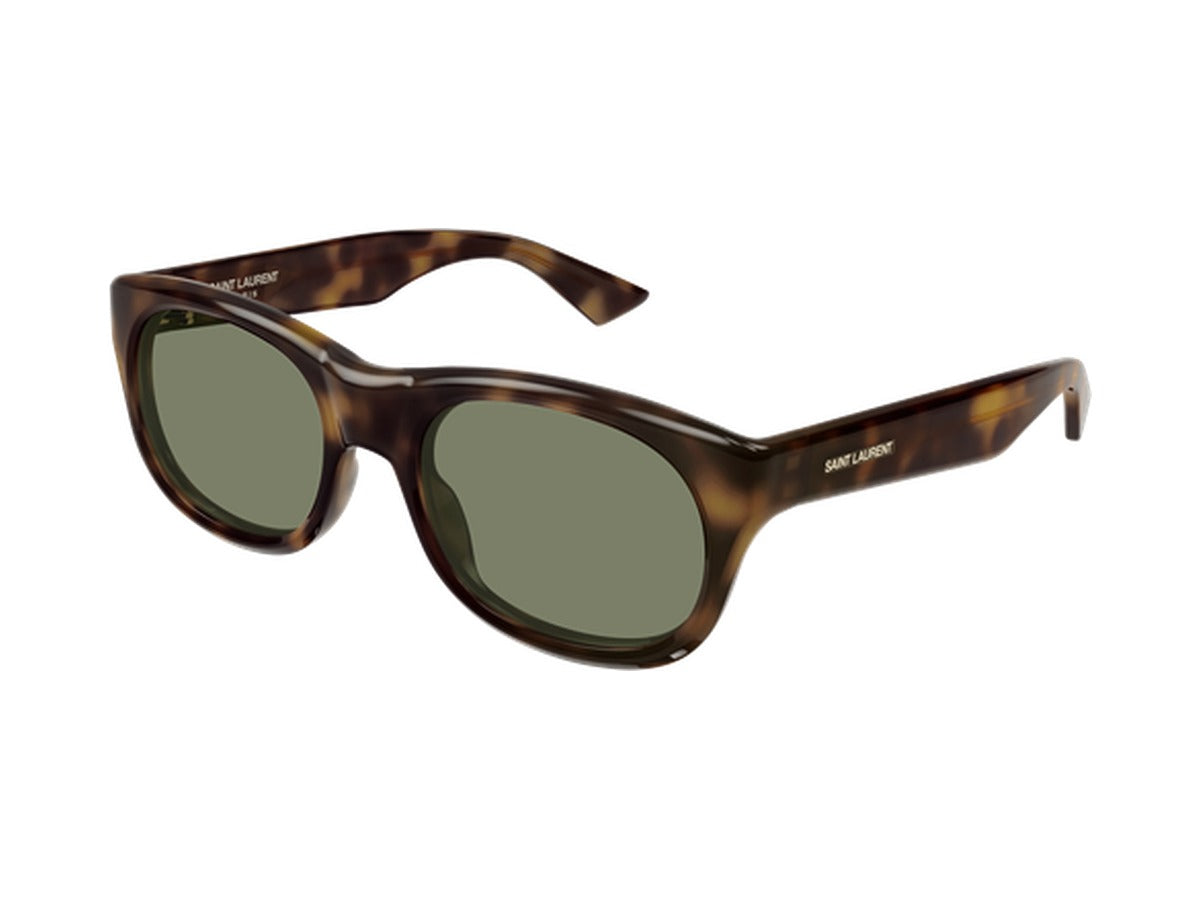 Saint Laurent SL 815 ROMY-002 sunglasses - Havana / Green