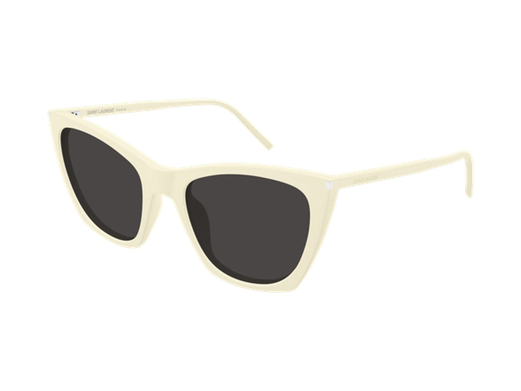 Saint Laurent SL 214 KATE THIN-005 sunglasses - Ivory / Black