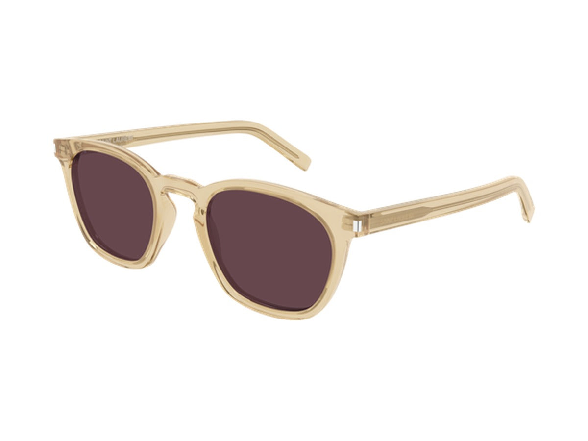 Saint Laurent SL 28-055 sunglasses - Yellow / Violet