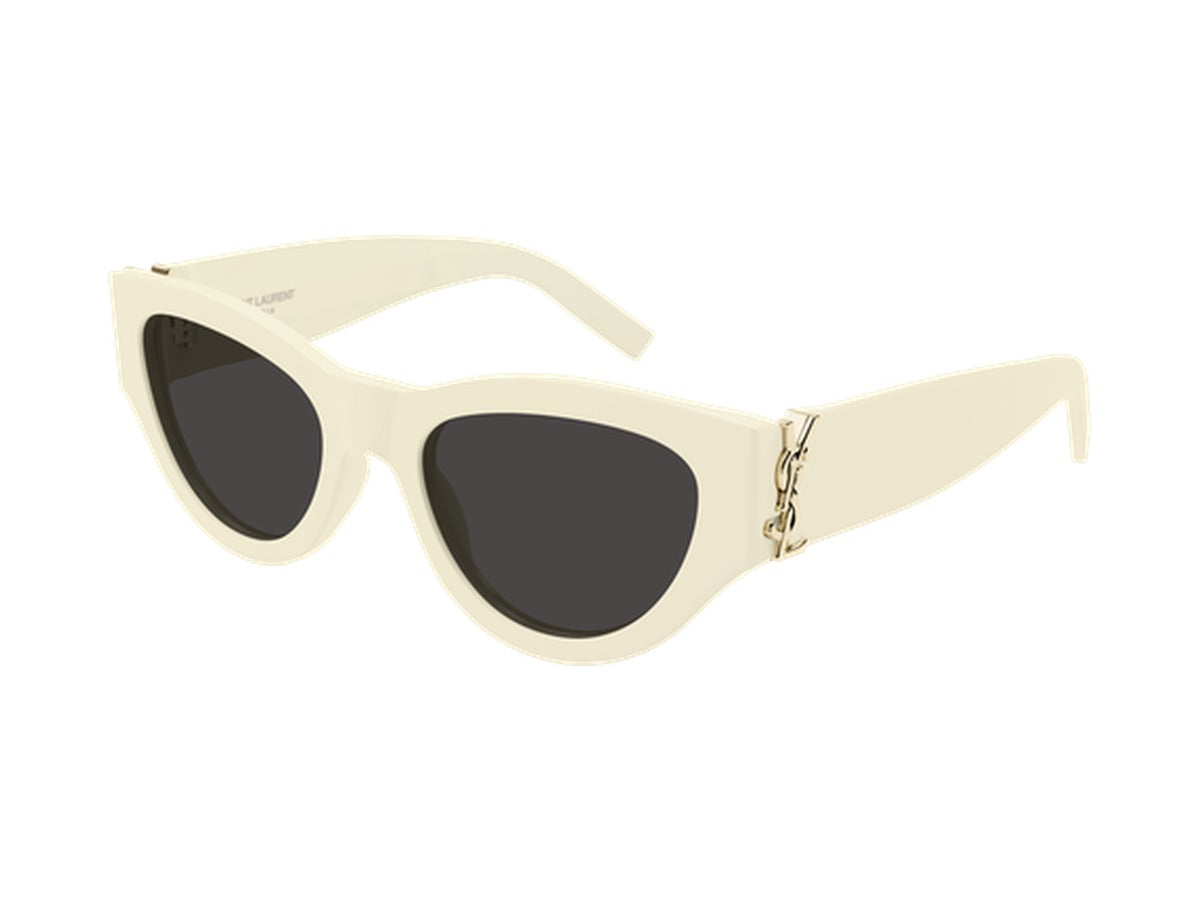 Saint Laurent SL M94/F-009 sunglasses - Ivory / Black