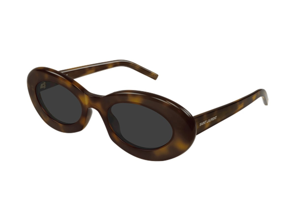 Saint Laurent SL 594-009 sunglasses - Havana / Grey