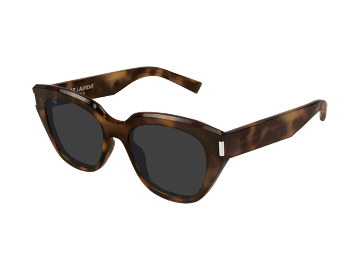 Saint Laurent SL 827-002 sunglasses - Havana / Grey
