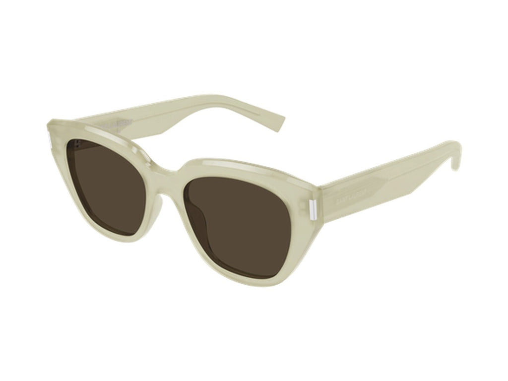 Saint Laurent SL 827-004 sunglasses - Ivory / Brown