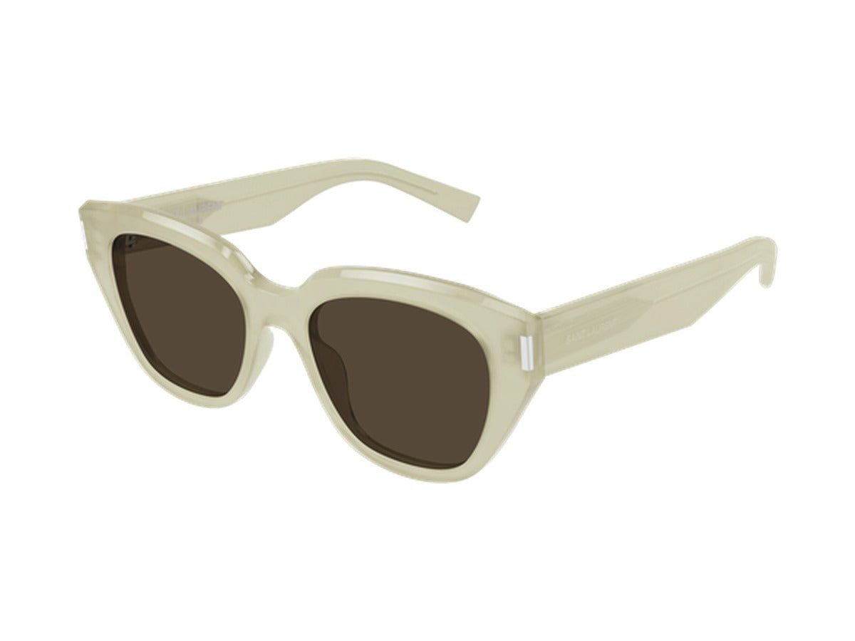 Saint Laurent SL 827/K-004 sunglasses - Ivory / Brown