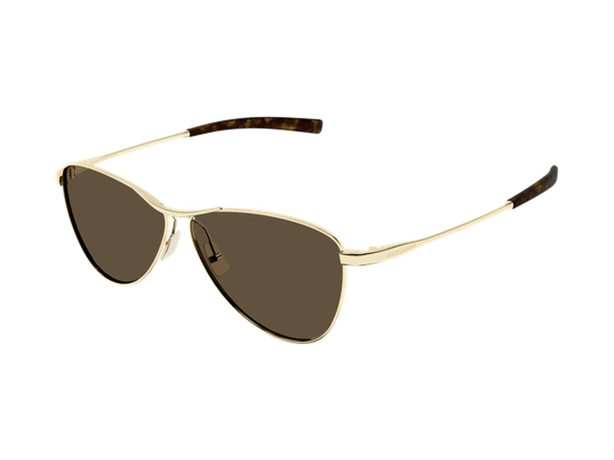 Saint Laurent SL 831 VESPER-005 sunglasses - Gold / Brown