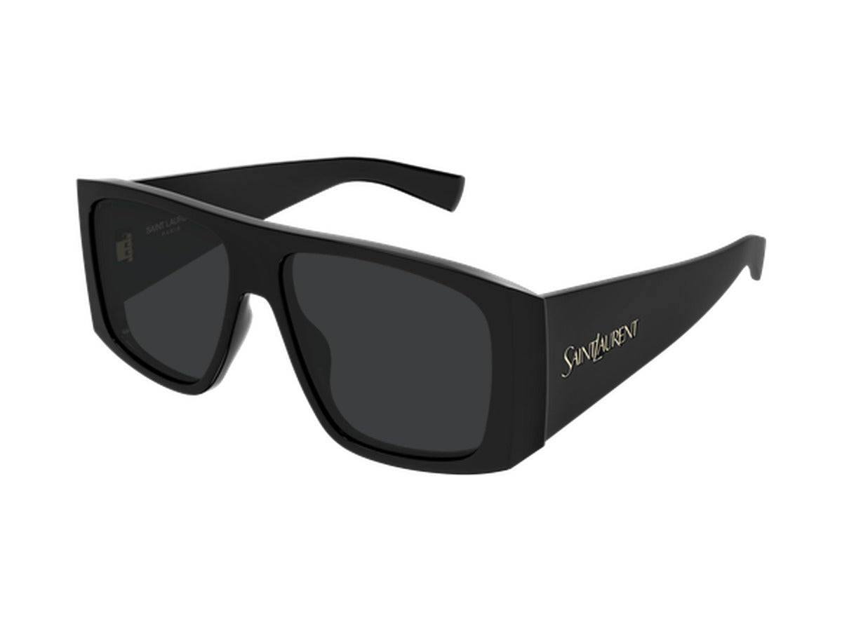 Saint Laurent SL 832-001 sunglasses - Black / Black