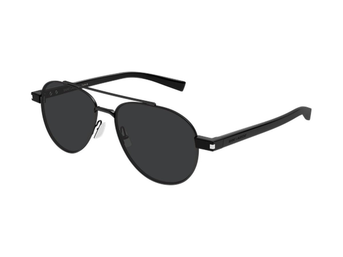 Saint Laurent SL 843-001 sunglasses - Black / Black