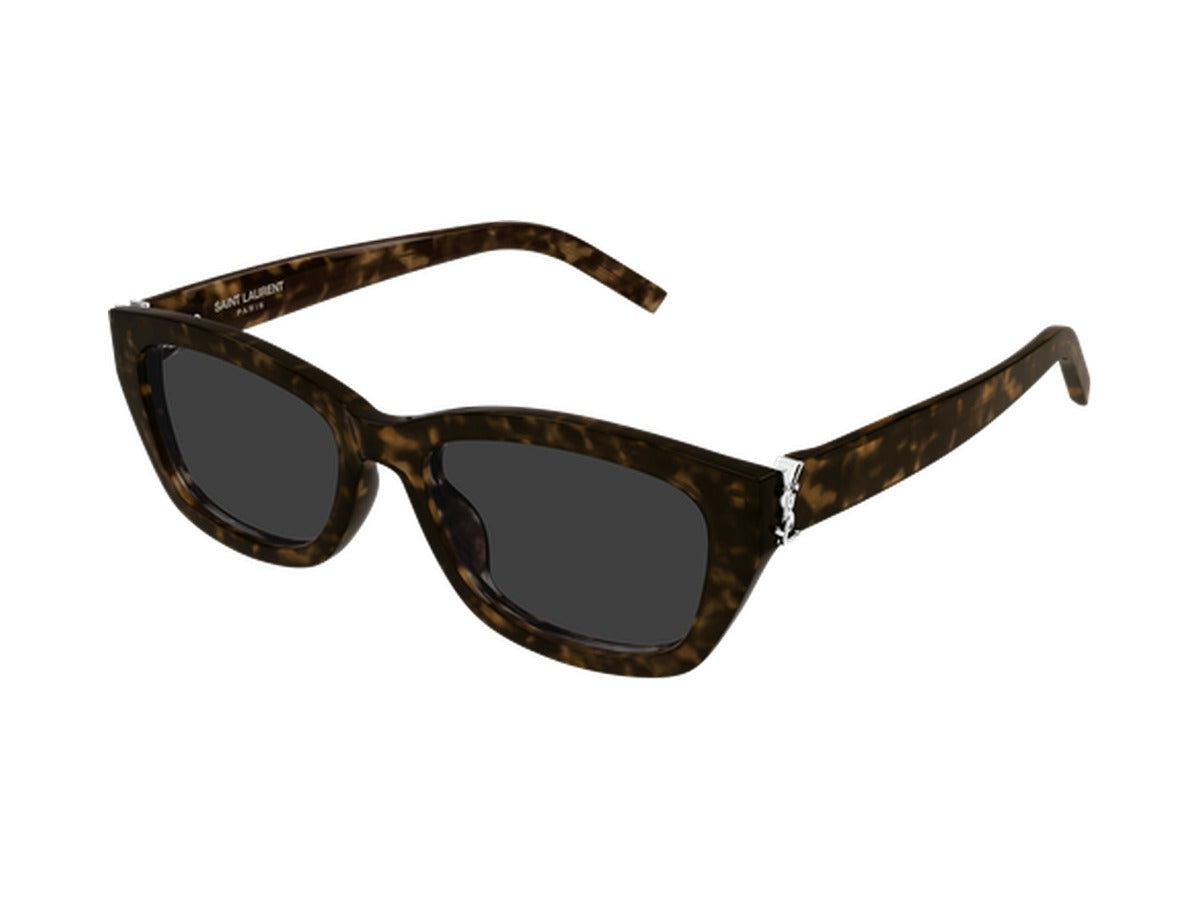 Saint Laurent SL M153-002 sunglasses - Havana / Grey