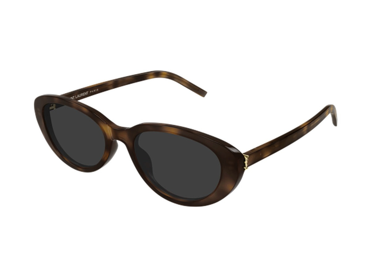 Saint Laurent SL M154-003 sunglasses - Havana / Grey 2