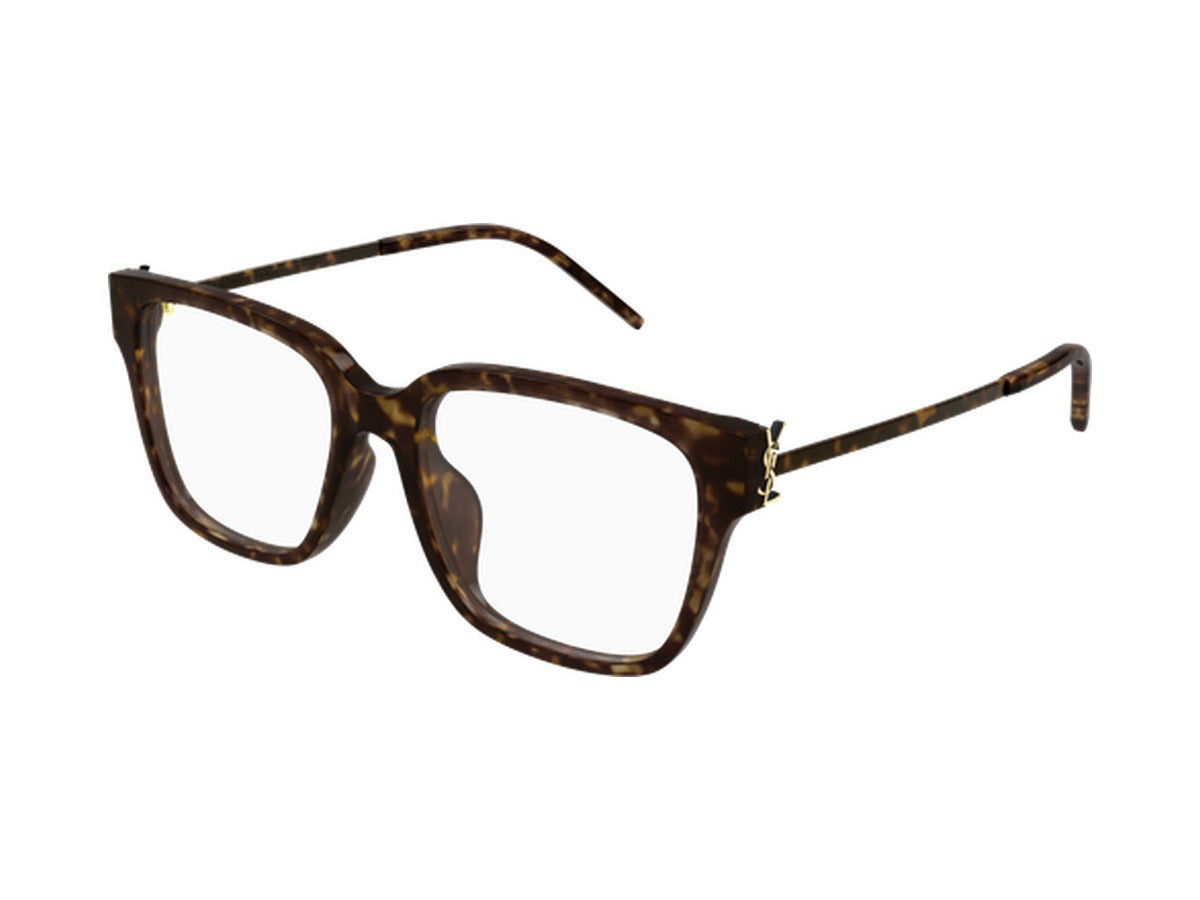 Saint Laurent SL M48O_A/FN-003 glasses - Havana & Gold